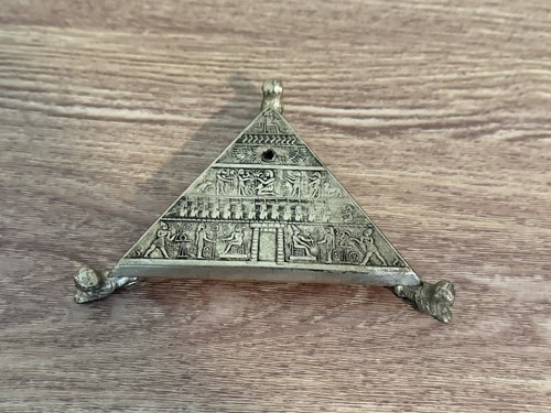 Vintage incense burner metal - vintage,