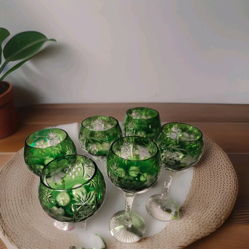 Grand verre cristal eau - en,