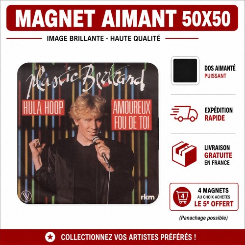 Magnet plastic bertrand hula - ,