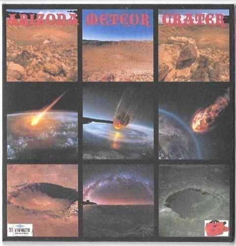 View master meteor crater - view,