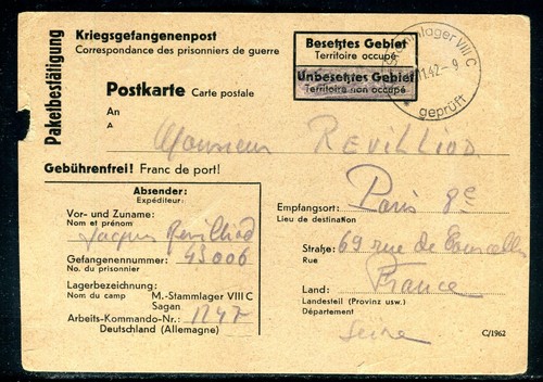 Carte accusé réception - d'accusé,