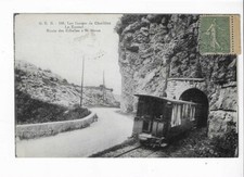 73  LES GORGES DE CHAILLES  LE TUNNEL  LE TRAIN