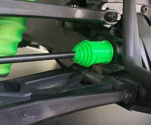 Green silicone driveshaft axle - silicone,
