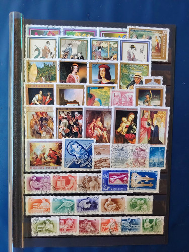 Timbres hongrie lot - de, 40