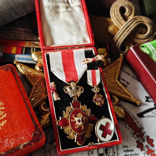 Croix rouge royale lot de - croix,