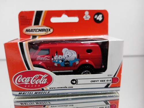 Matchbox chevy van 4x4 coca - matchbox,