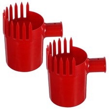  Lot de 2 cueilleurs de myrtilles : râteaux, peignes, outils pour fruits, cages