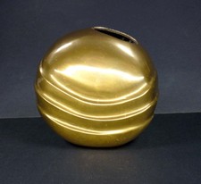 Vase sculpture en bronze
