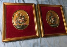 2 jolies miniatures encadrées