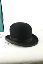 ? Antique Melon Hat (1900), Black, Size 57 ?? Rouen