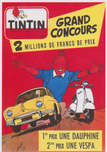 Tintin grand concours - tintin,