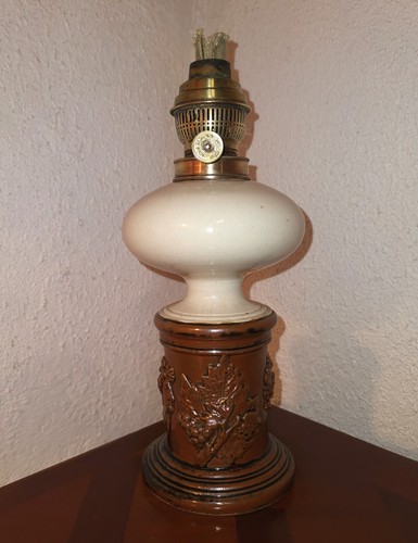 Lampe pétrole ancienne - lampe, à