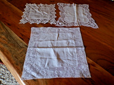 Linge ancien Lot de 3