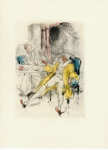 Louis icart eau forte - icart, eau-forte