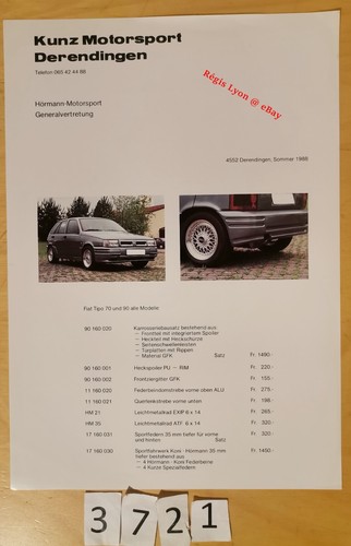 Hormann fiat tipo - hormann,