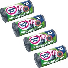 4 Rouleaux de 10 Sacs Poubelle