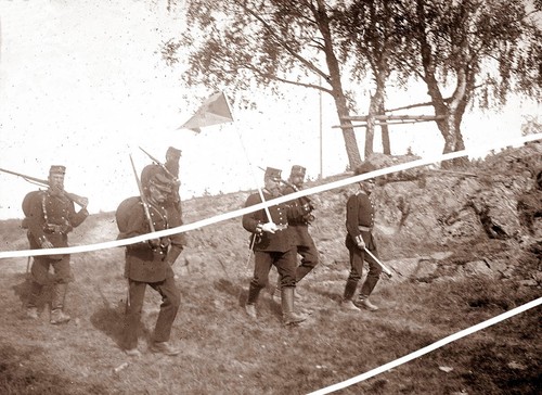 Soldats belges tirage moderne - soldats,