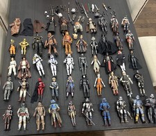 Star Wars The Black Series Figure Lot Of 47 Loose Figures w/ Some Accessories