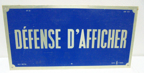 Jolie plaque aluminium - jolie,