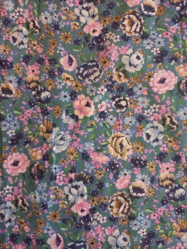 Coupon tissu coton bleu - tissu,