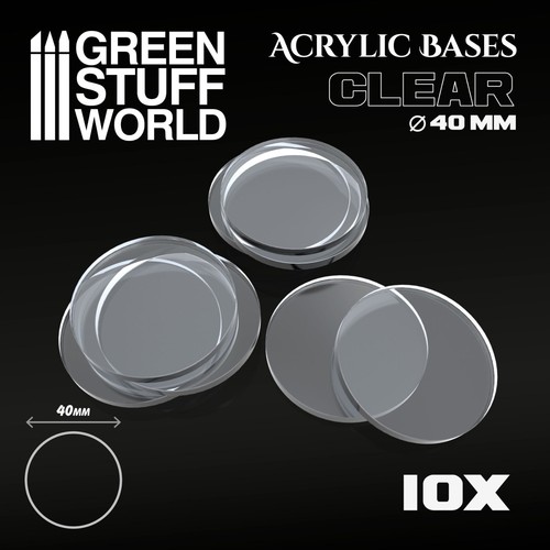 10x socles acryliques - socles,