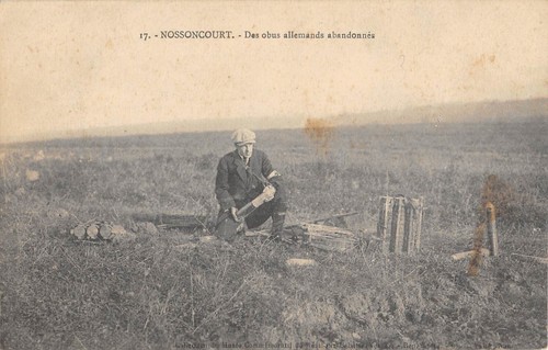Cpa nossoncourt des obus - 88,