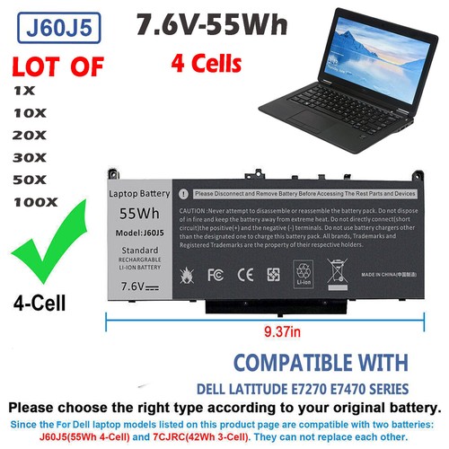 Lot 100x j60j5 battery - 1-100x,