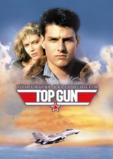 TOP GUN - Affiche de Cinéma - Poster du Film - Tom Cruise (1986)