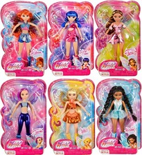 Bloom Musa Techna Stella Flora & Aisha 11.5-Inch Set of 6 Fairy Dolls