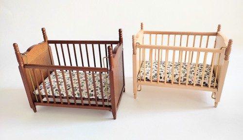 Lit enfant miniature bois - miniature, en