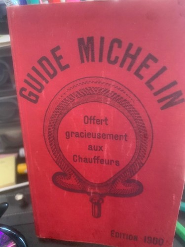 Guide michelin edition 1900 - guide,