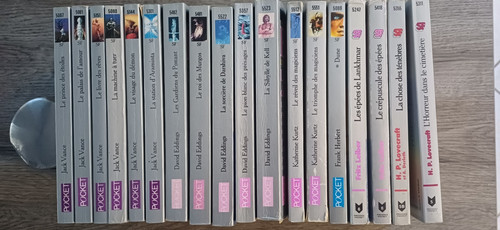 Lot livres sf - de,