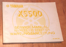 MANUEL D'ATELIER YAMAHA XS 500