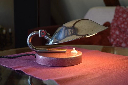 Ancienne lampe table - lampe,
