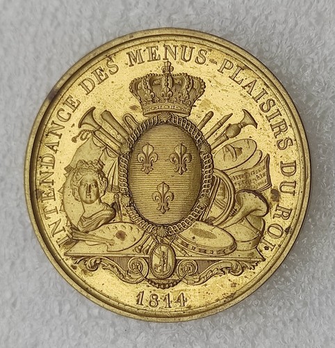 Medaille 1814 intendance - medaille,