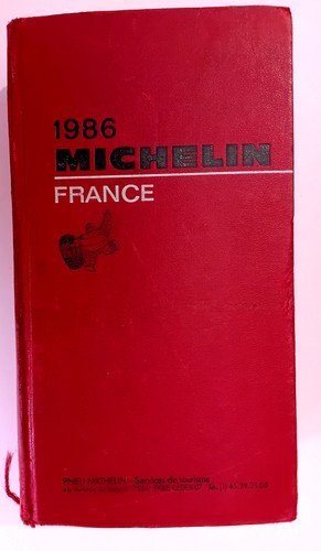 Guide michelin rouge - michelin, france