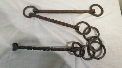 Ancienne cremaillere fer - ancienne, en