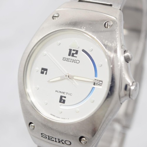 Seiko kinetic arctura - seiko, silver