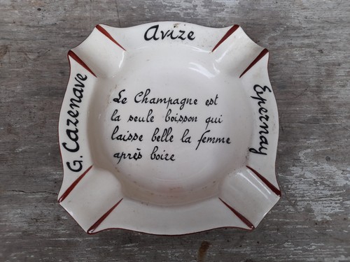 Cendrier vide poche faience - vide,