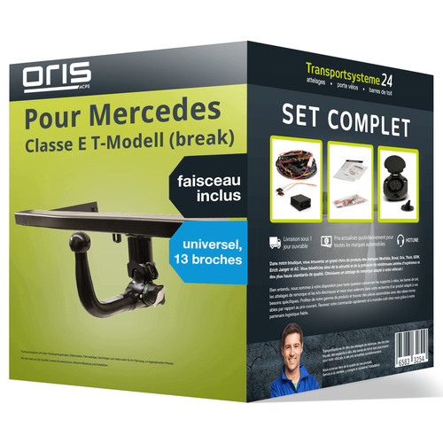 Attelage amovible oris pour - oris,