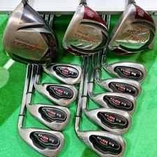 Callaway Club Set 1W 3W 5W 4-10i W Sw 12pc RH Graphite & Steel Stiff & SR Men