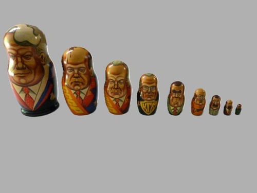 Poupées russe 9 personnages - poupées,