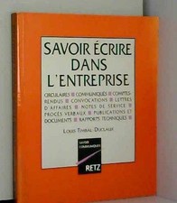 Savoir ecrire dans
