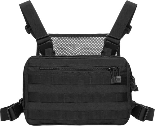 Tactical chest rig molle radio - rig,