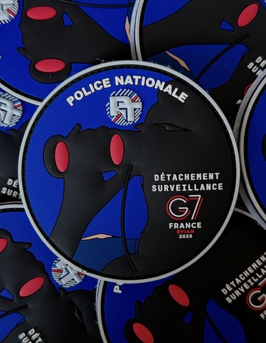 Ecusson police - ecusson, g7