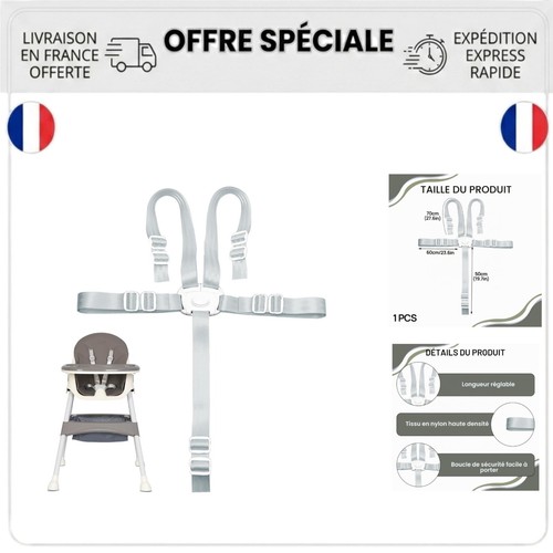 Harnais chaise haute bébé - harnais,