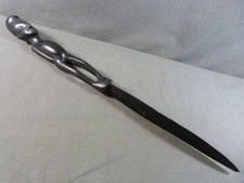Ancien coupe papier, ébène