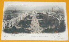 Postcard postcard 1900 Universal Exhibition Paris Panorama Champ de Mars Expo