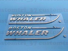 2PCS BOSTON WHALER EMBLEM NEW