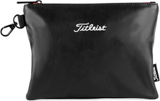 Travel Gear Professional Zippered Golf Pouch Black
